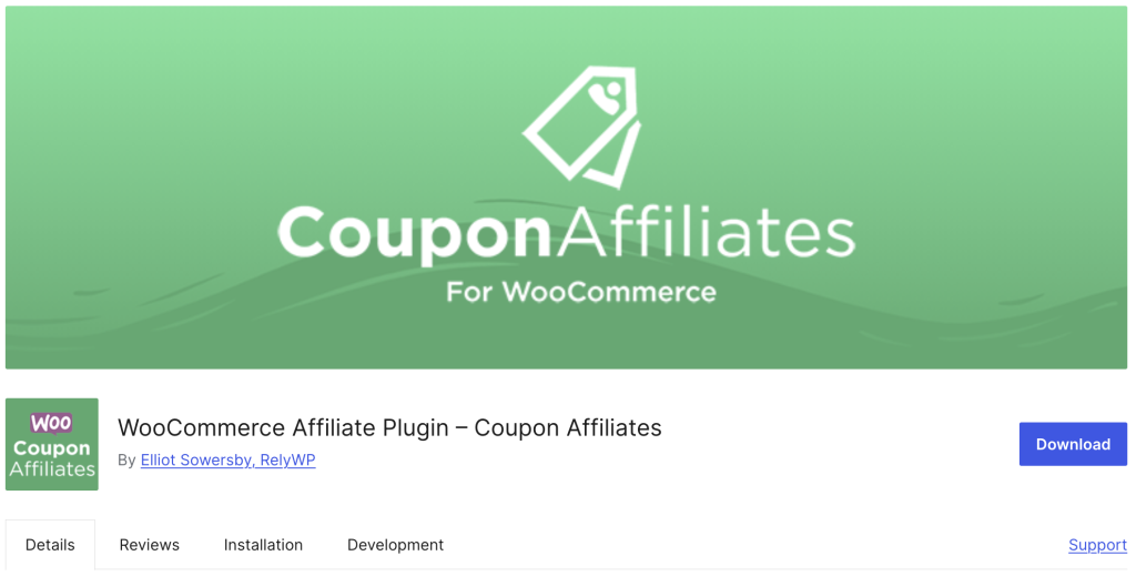 WooCommerce Affiliate on WordPress.org